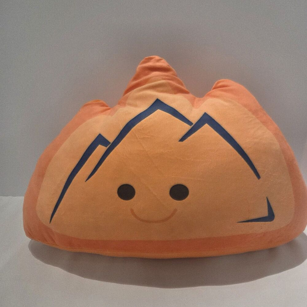 Apex Mountain Plush 16" By 12" Orange Smiley Face 2024